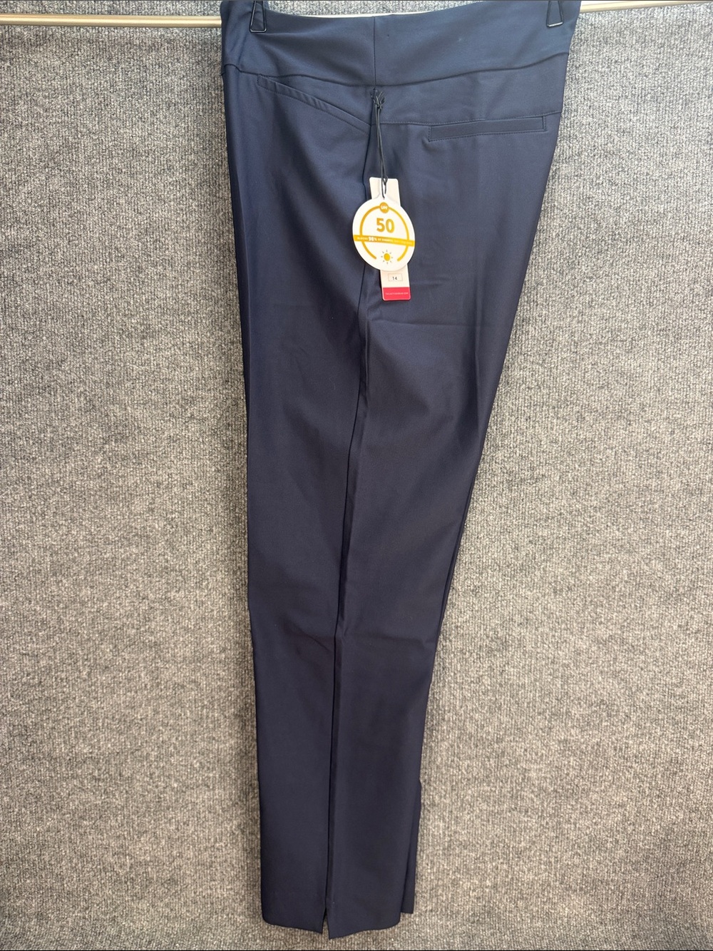 Tail Activewear Women’s Mulligan Golf or Travel Navy Pull On Slacks Size 14 NWT
